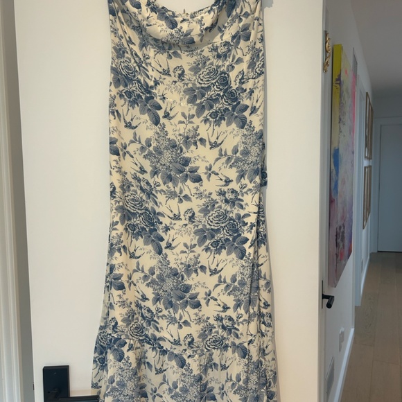 Reformation Nikita Dress in Pompadour - Size 12 - Picture 5 of 8